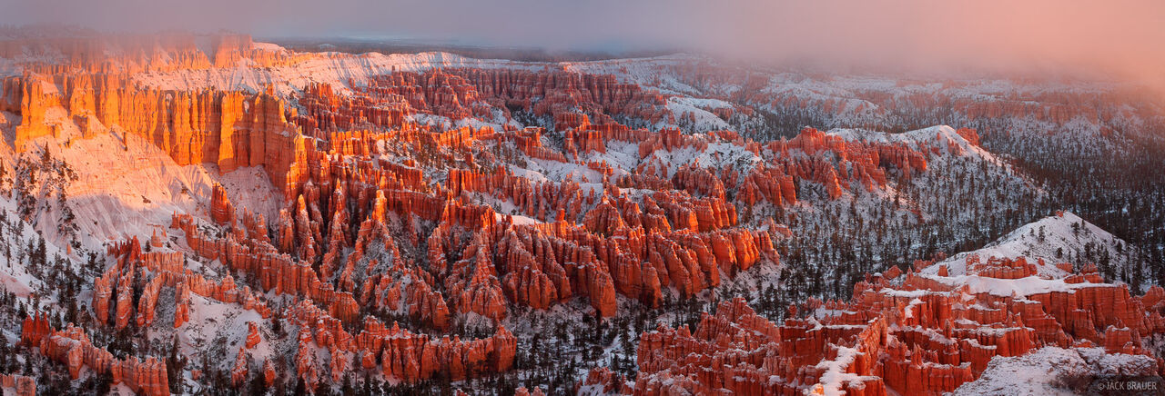 Bryce Canyon Snowy Sunrise