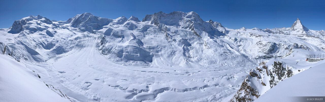 Gornergletscher Panorama