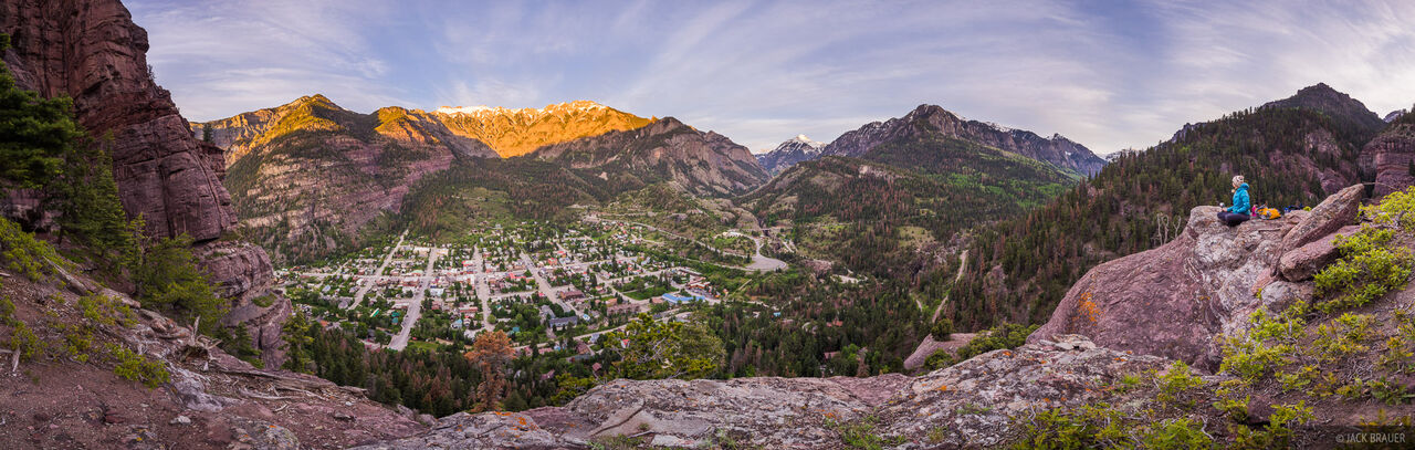 Ouray June Panorama