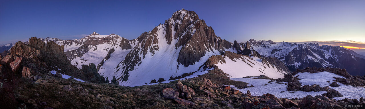Mount Sneffels Dusk Panorama