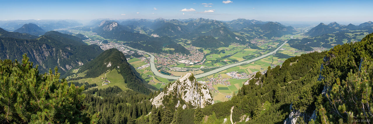 Panorama Over Kufstein