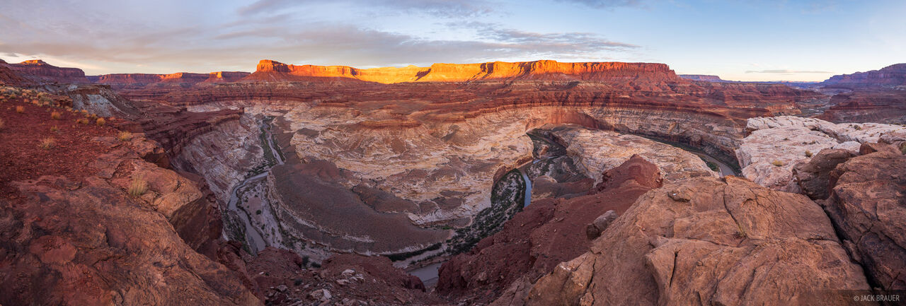 Dirty Devil Sunset Panorama
