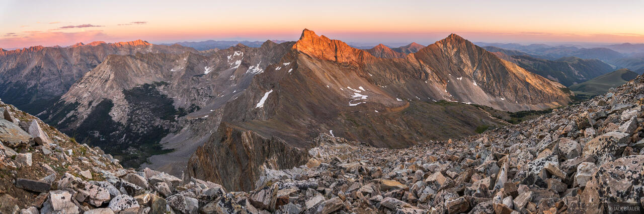 Old Hyndman Sunset Panorama