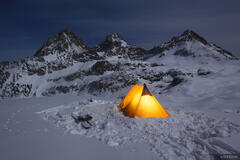 Winter Camping on Hurricane Pass