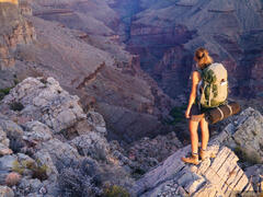 Backpacking into the Grand Canyon