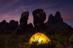 Backpacking in the Superstition Mountains
