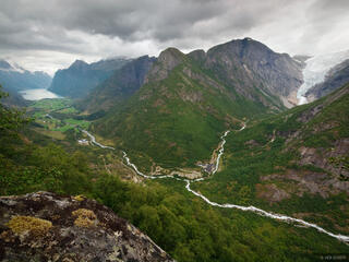 Briksdalen View