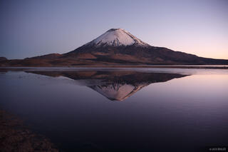 Parinacota Dawn Reflection