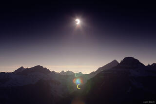 Solar Eclipse over the Sneffels Range