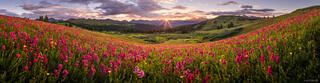Paintbrush Sunrise Panorama