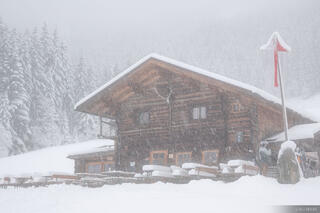 Abfahrts Hütte