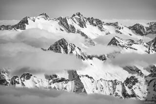 Reichenspitze Black & White