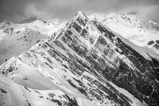 Hornspitze March B&W