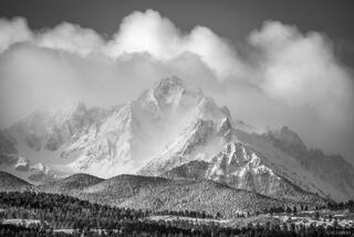 Winter Clouds over Mount Sneffels