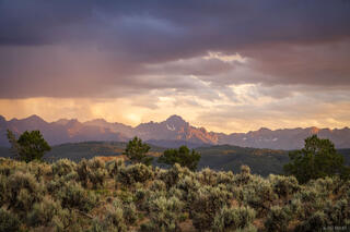 Purple Sunset over Sneffels