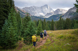 Hiking to Capitol Peak