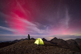 Camping Under Auroras