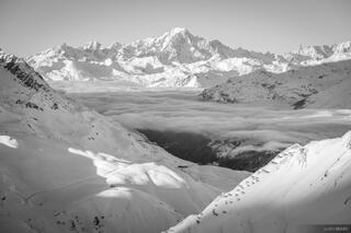 Mont Blanc Above the Clouds