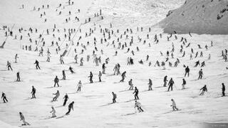Pinball Skiing