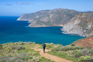 Hiking on Catalina Island