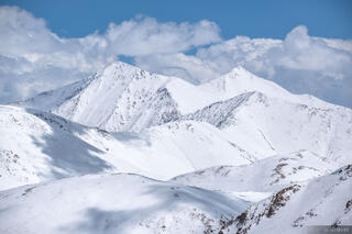 Snowy Torreys and Grays