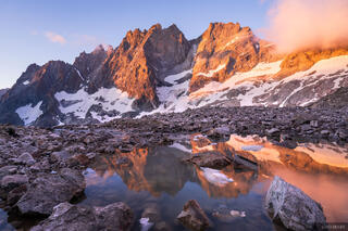 Pavé Sunrise Reflection