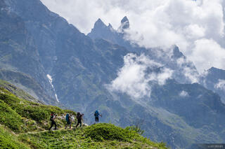 Marching into the Mountains