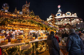 Dresdner Striezelmarkt Lights