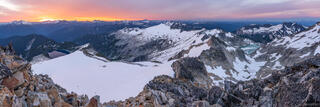 Snowking Summit Sunrise