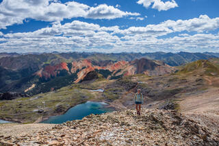 Hiking Telluride Peak