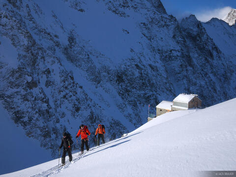Hollandiahutte skiing