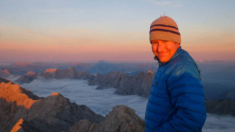 Jack on Zugspitze