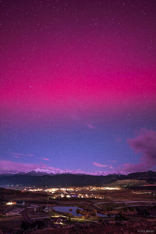 Aurora Over Ridgway
