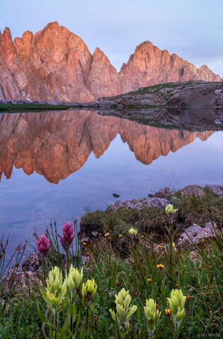 Turret Alpenglow