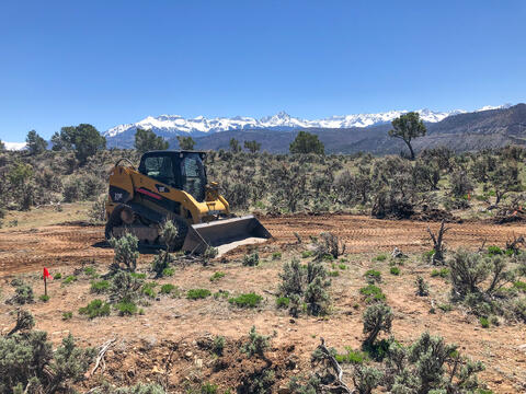 Colorado, Eagle Hill, Ridgway, San Juan Mountains, house