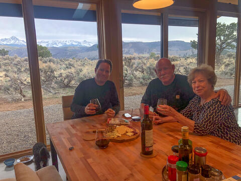 Colorado, Eagle Hill, Ridgway, San Juan Mountains, house