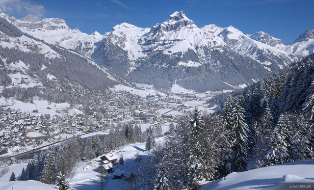 Snowy Engelberg