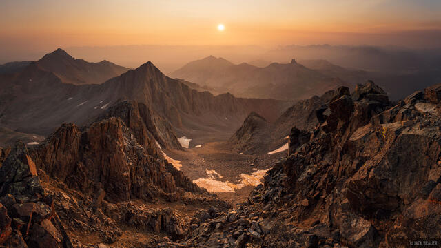 Smoky San Juan Sunrise