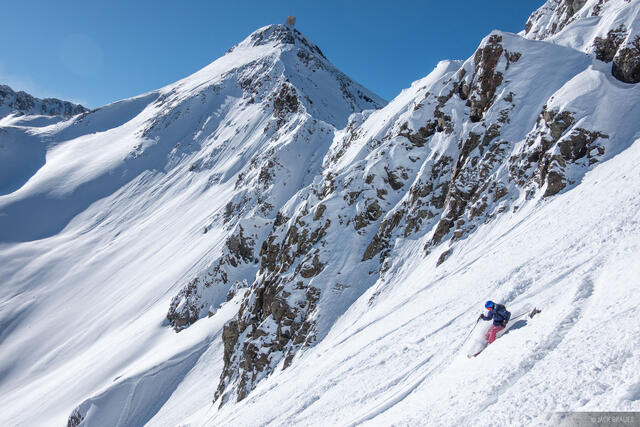 Annie Skis Silverton