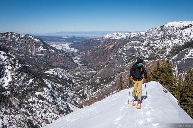 Skinning Above Ouray