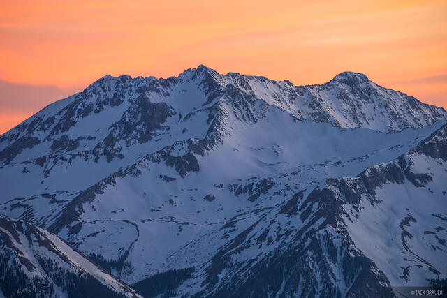 Mount Wilson May Sunset