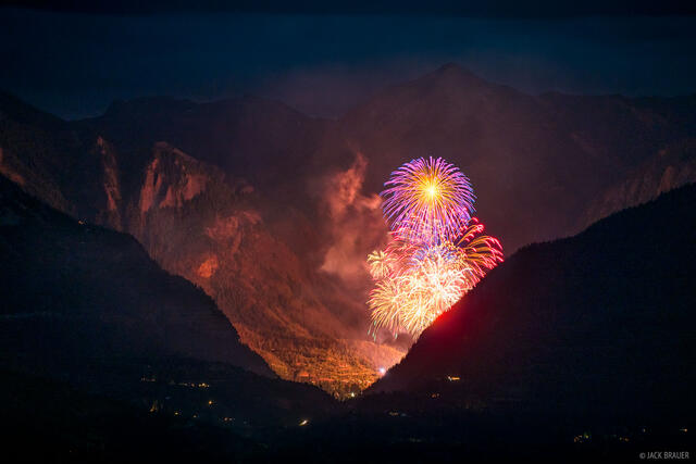 Grand Finale over Ouray
