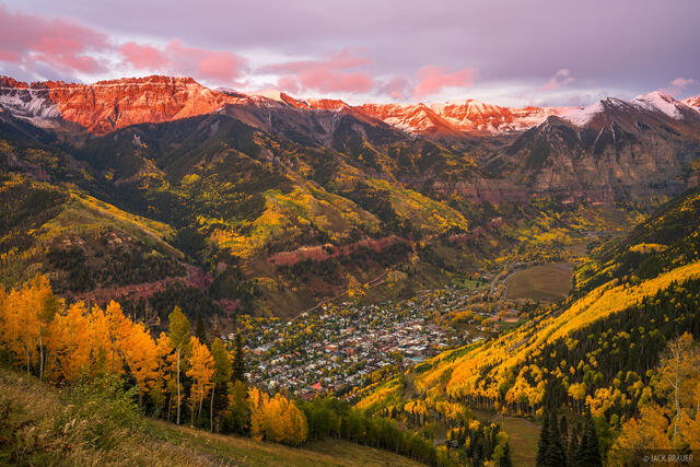 Telluride Autumn Sunset