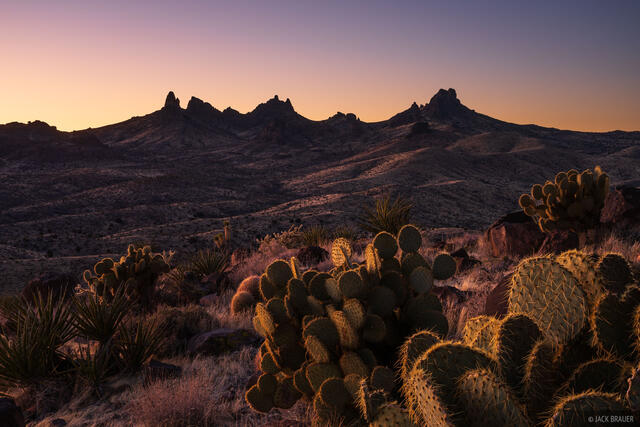 Castle Peaks Dusk