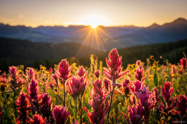 Sunrise in the Paintbrush