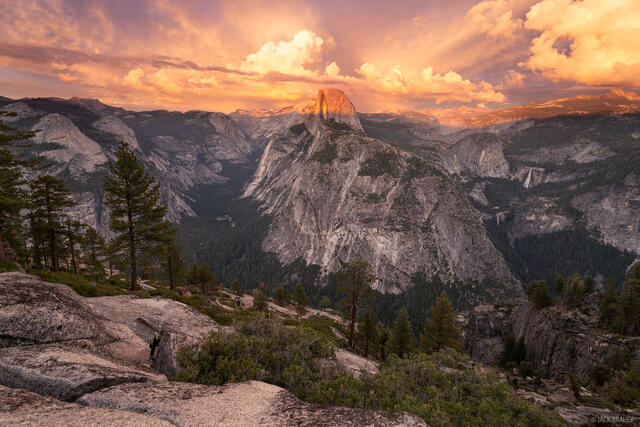 Half Dome Sunset
