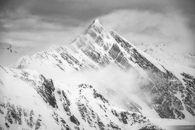 Stormy Hornspitze B&W