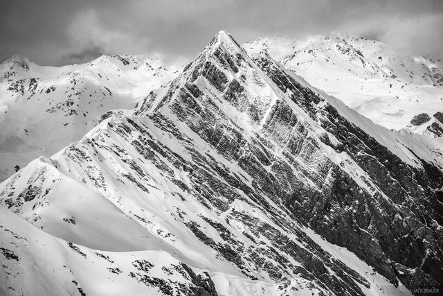 Hornspitze March B&W