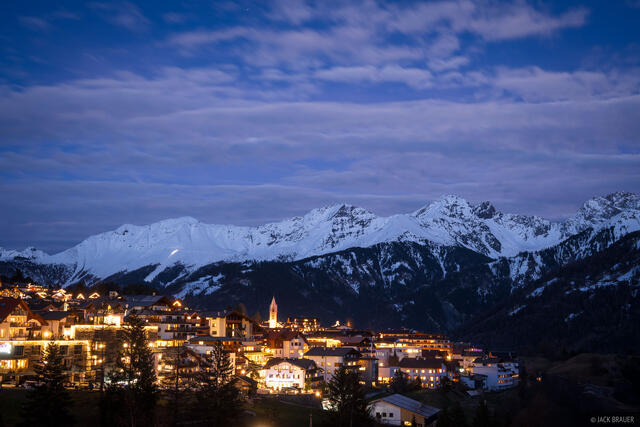 Serfaus Dusk Lights