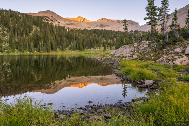 Ragged Sunrise Reflection